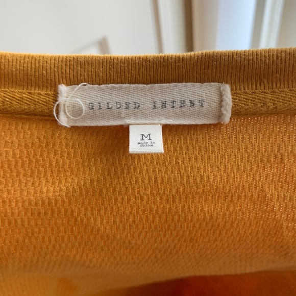 Yellow Drawstring Crop Top - Picture 7 of 7